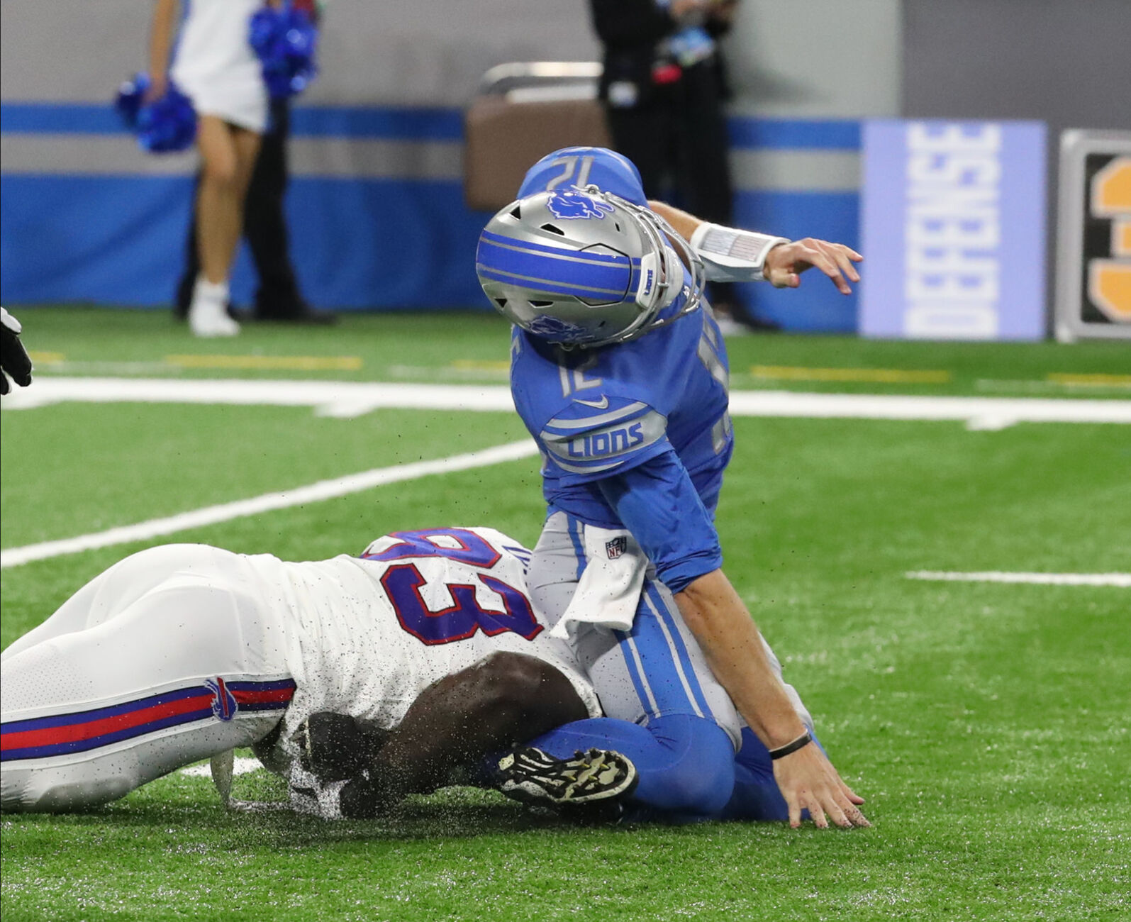Getting to the quarterback
